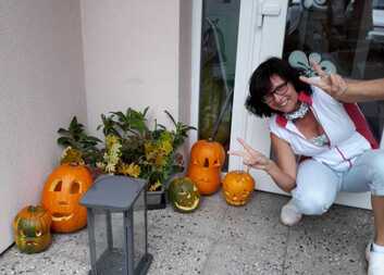 Podzimní výzdoba v plném proudu