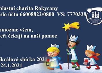 Tříkrálová sbírka 1.-24.1.2021
