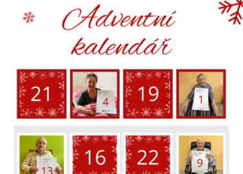 Senioři z Rokycan vyplnili svými vzkazy Adventní kalendář Charity Česká republika