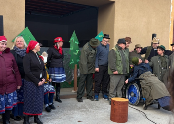 Klienti Denního stacionáře a Sociálně terapeutických dílen zazářili na Sedlácké sobotě ve Zbiroze